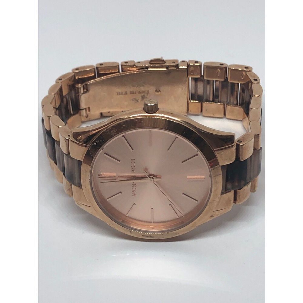 Michael Kors MK3179 Women's Stainless Steel Analog Dial Quartz Wrist Watch QB347 - Picture 5 of 9